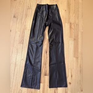 Abercrombie & Fitch Vegan leather pants.